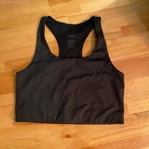 Girlfriend Collective ribbed compassion racerback sports bra